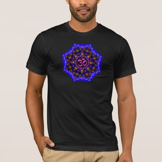 Aum Energy Mandala OM Shirt (Voorkant)