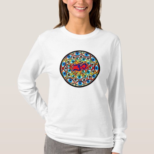 Aum Eyes Femme Hoody (Voorkant)