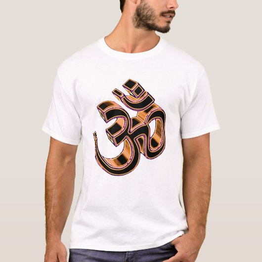 AUM in 3D T-shirt (Voorkant)
