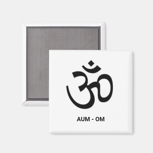 AUM MAGNEET (Voorkant / Achterkant)