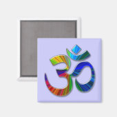 aum magneet (Voorkant / Achterkant)