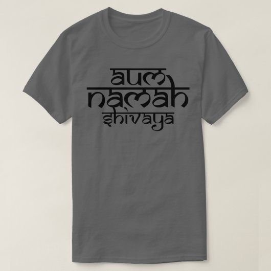 Aum Namah Shivaya T-shirt (Design voorkant)