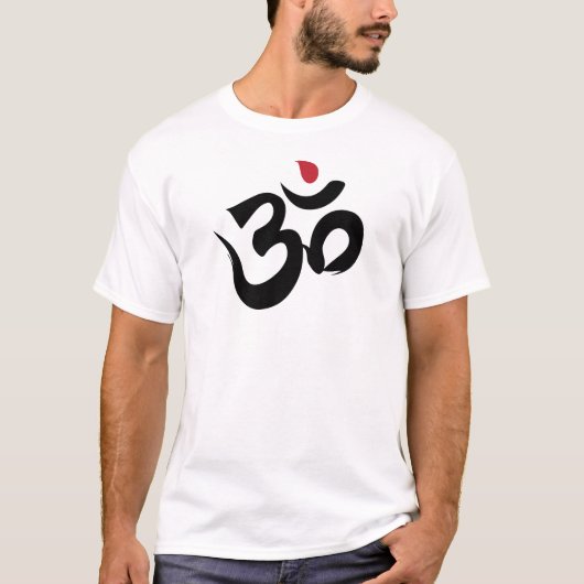 Aum Om ॐ T-shirt (Voorkant)