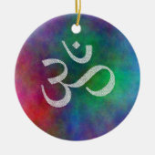Aum - Om Keramisch Ornament (Voorkant)