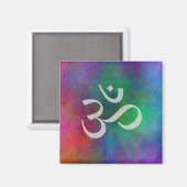 Aum - Om Magneet (Voorkant / Achterkant)