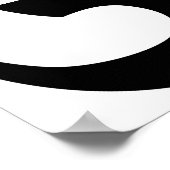 Aum/Om Poster printsteen (Hoek)