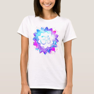 *~* AUM OM-symbool New age Lotus Flower Mandala T-shirt