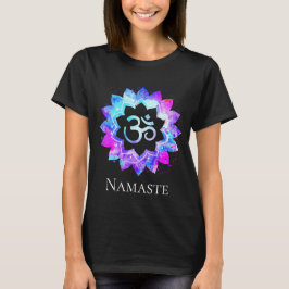 *~* AUM OM-symbool Spirituele Lotus Flower Mandala T-shirt
