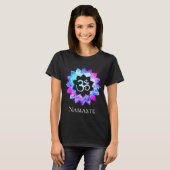 *~* AUM OM-symbool Spirituele Lotus Flower Mandala T-shirt (Voorkant volledig)