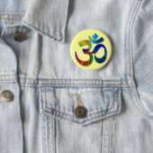 aum ronde button 5,7 cm (In situ)
