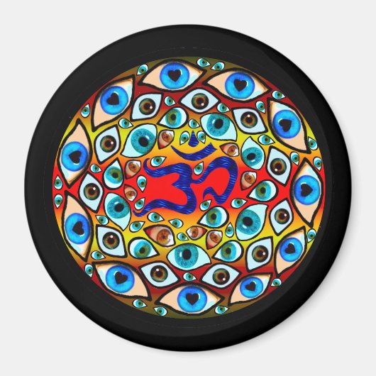 Aum Sphere Magneet (Voorkant)