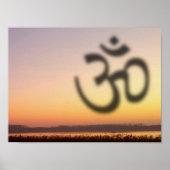 Aum Sunset Poster (Voorkant)