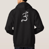 Aum Symbol Zip Hoodie (Achterkant)