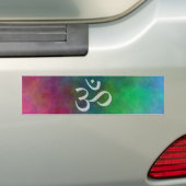 Aum-symbool Bumpersticker (Op auto)