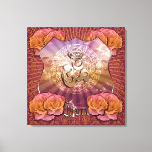 AUM - Wrapped Canvas Afdruk