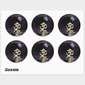 Aum Zegen Sticker (Vel)