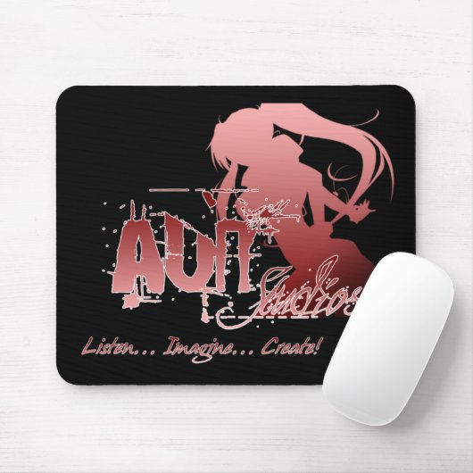 Aun Studios Mousepad 2 Muismat (Met muis)