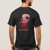 Aun Studios T-Shirt met Logo achter (Achterkant)