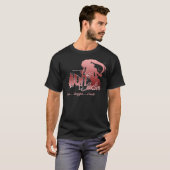 Aun Studios T-Shirt met Logo achter (Voorkant volledig)