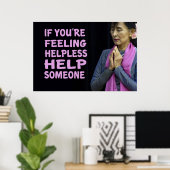 Aung San Suu Kyi Poster (Thuiskantoor)