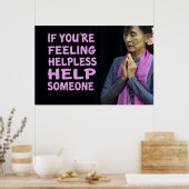 Aung San Suu Kyi Poster (Keuken)