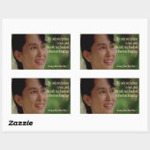 Aung San Suu Kyi Sticker (Vel)