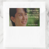 Aung San Suu Kyi Sticker (Tas)