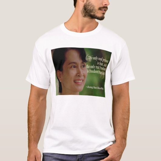 Aung San Suu Kyi T-Shirt (Voorkant)