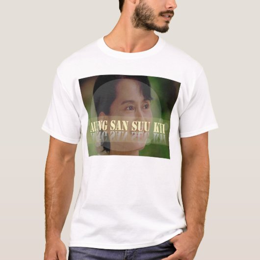 Aung San Suu Kyi T-Shirt (Voorkant)