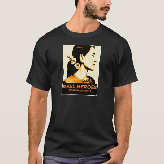 Aung San Suu Kyi T-shirt (Voorkant)