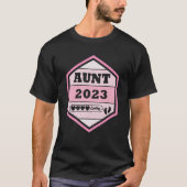 Aunt 2023 Loading Promoted To Aunt Soon To Be Aunt T-shirt (Voorkant)