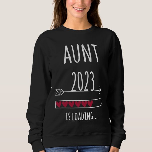 Aunt 2023 pregnancy loading trui (Voorkant)
