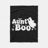 Aunt Boo Funny Ghost Halloween Family Matching Fleece Deken (Voorkant)