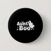 Aunt Boo Funny Ghost Halloween Family Matching  Ronde Button 5,7 Cm (Voorkant)