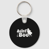 Aunt Boo Funny Ghost Halloween Family Matching Sleutelhanger (Voorkant)