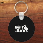 Aunt Boo Funny Ghost Halloween Family Matching  Sleutelhanger (Voorkant)