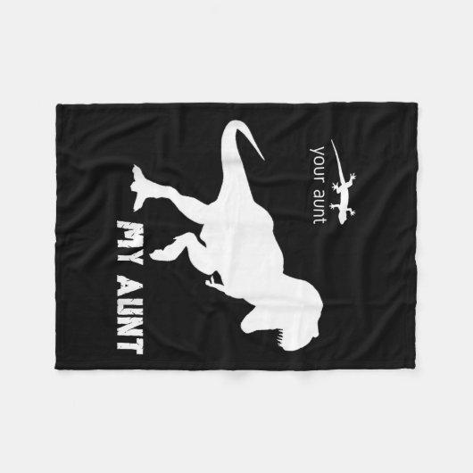 Aunt Ever Squad Gift Auntie Women's Bae  Fleece Deken (Voorkant (Horizontaal))