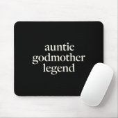 Aunt Godmother Legend Funny Godparent S Gift Aunt  Muismat (Met muis)