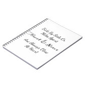 Aunt & Niece Quote – Side By Side or Miles Apart Notitieboek (Linkerzijde)