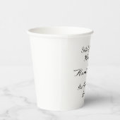 Aunt & Niece Quote – Side By Side or Miles Apart Papieren Bekers (Rechts)