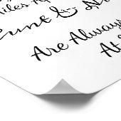 Aunt & Niece Quote – Side By Side or Miles Apart Poster (Hoek)