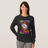 Aunt Of A Footballplayer  American Football T-shirt (Voorkant volledig)