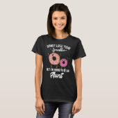 Aunt Pregnancy Announcement Meme Reveal  Donut Quo T-shirt (Voorkant volledig)