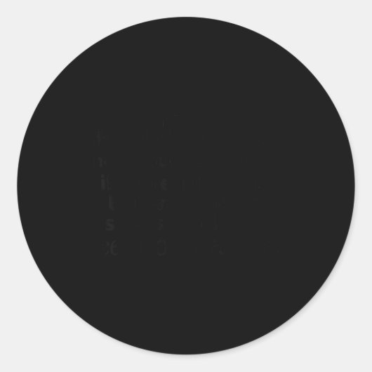 Aunt Sy Definition Like A Regular Aunt But Way Coo Ronde Sticker (Voorkant)