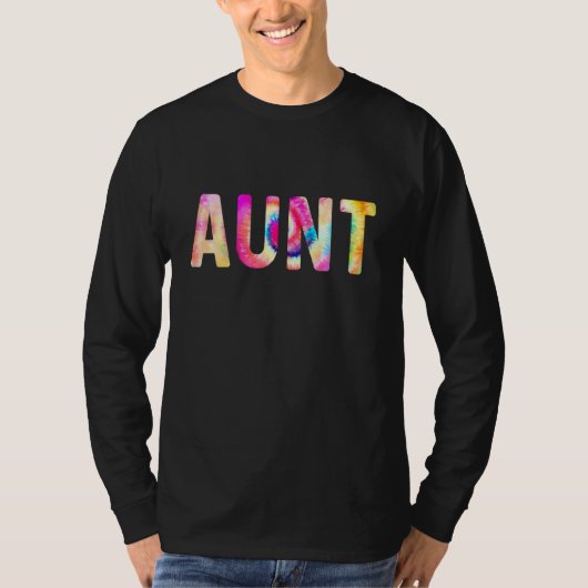 Aunt Tie Dye T-shirt (Voorkant)