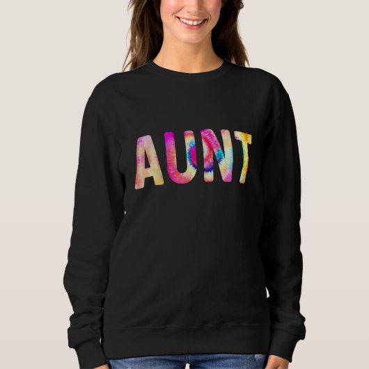 Aunt Tie Dye Trui (Voorkant)