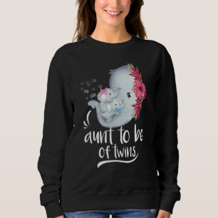Aunt To Be Of Twins One Boy One Girl Elephant Baby Trui