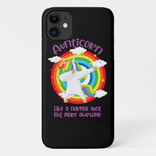 Aunticorn als een normale tante, maar Geweldige Case-Mate iPhone Case