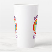 Aunticorn als een normale tante, maar Geweldige Latte Mok (Voorkant)