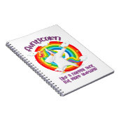 Aunticorn als een normale tante, maar Geweldige Notitieboek (Rechterzijde)